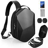 LEAPICVR Hard Carrying Case for PSVR2, Travel Home Storage Bag Compatible With PS VR2 Accessories Expandable Capacity Handbag Suitable Playstation VR2 Headset Touch Controllers Fashion Crossbody