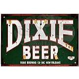 Retro Metal tin Sign Dixie Beer Tin Sign Exterior Home Cave bar Wall Decoration Vintage Metal Aluminum Sign 8 x 12 inch