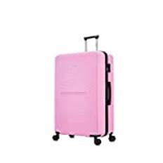FLYMAX XL 32" Extra Large 4 Wheel Suitcases Spinner Lightweight Luggage ABS Travel Cases Pink