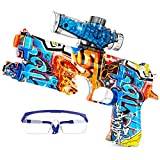 Innedu Gel Blaster, Automatic Gel Blaster Gun with 30000 Rounds of Ammo and Goggles, Rechargeable Desert Eagle Toy Gun Outdoor Activities Shooting Team Game for 12+ teenager adults