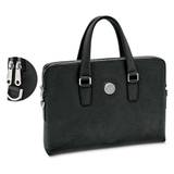 Women's  Silver Haverford College Leather Briefcase