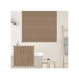 Vertical Blinds - Made to Measure - 89mm - Complete Blind - Oasis Fabric- BROWN (Up To 300cm(3000mm), Up To 300cm(3000mm))