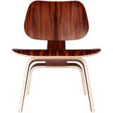 Herman Miller® Brown Eames Molded Plywood Wood Base Lounge Chair - Palisander - UNI