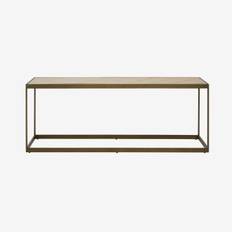 Grenoble Coffee Table - Oak / Brushed Brass by Fifty Five South