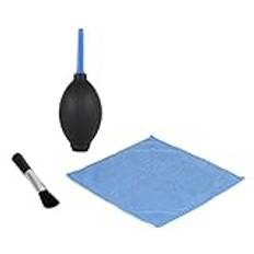 Camera cleaning kit,Camera Lens Screen Cleaning Dust Blower Brush Cleaning Cloth Kit For DSLR Cameras,dust brush + dust blower + clean cloth