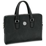 Women's Silver Wilkes Colonels Leather Briefcase