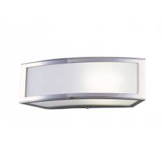 Duna Modern Single Ceiling / Wall Flush Light In Chrome Finish M0393