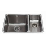 Cda KVC35RSS is a stainless steel undermount one and a half bowl sink