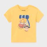Baby Go On A Hike T-shirt In Yellow