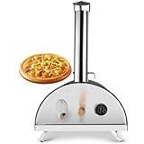 Wood Fired Outdoor Pizza Oven – Portable Hard Wood Pellet Pizza Oven – Ideal for Any Outdoor Kitchen