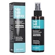 150ml Sea Salt Spray, Sea Salt Texture Spray Texture and Volume Enhancing Hair Nourishment, Versatile Hairstyle Needs Nourishing Hair Care Styling Spray for All Hair Types