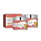 Hydrolyzed Collagen Neck Cream, Hibiscus and Honey Firming Cream, Firming Cream for the Neck, Neck Firming Cream for Firming Saggy Skin, for All Skin Types (2 Pieces)