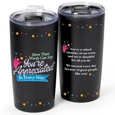 More Than Words Can Say... Teton Stainless-Steel Tumbler 20-Oz.