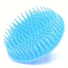 2pcs Shampoo Brush For Men And Women Scalp Massage Hair Brush For Wet Or Dry Hair Soft Tooth Hair Brush - Blue