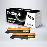 TN-229XXL TN229XL TN229 Toner Cartridge Replacement For Brother TN229 XL 229 High Yield 4500 Pages Toner Cartridge Compatible For Brother MFC-L3780CDW,Yellow-2 pack