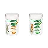 Lintbells | YuMOVE Young and Active Dog | Hip and Joint Supplement for Dogs 240 Tablets & YuMOVE Adult Dog | Hip and Joint Supplement for Stiff Adult Dogs | Aged 6 to 8 | 300 Tablets