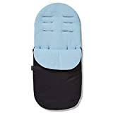 For Your Little One Footmuff/Cosy Toes Compatible with Mamas & Papas Ocarro - Light Blue