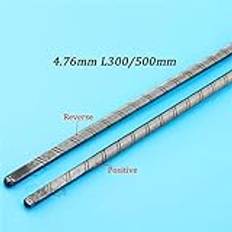 4.76mm 3/16 Flexible Shaft Positive/Reverse Length 300mm/500mm Flexible Axle For RC Boat(Size:Reverse 300mm)