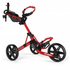 Clicgear Model 4.0 3 Wheel Push Trolley - Red
