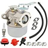 CYBERK 640084B Carburetor Carb Be compatible with Tecumseh 5HP Be compatible with MTD 632107 640084 Toro 521 Snow Blower HSSK50 HS50 LH195SA -80B6