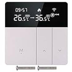 Smart Thermostat, Wifi Thermostats for Home with Phone App Honeywell LCD Screen Thermostat Nest Thermostat Voice-Controlled Temperature Controller(GA water heating)