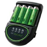 1 x GP ReCyko 2 Hour Fast Battery Charger & 4 x AA 2100 mAh Rechargeable Batteries