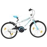 Rantry Kids Bike 20 inch Blue and White Bicycles