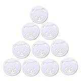 10pcs Baby Proofing Socket Plug Cover for Baby for Protection Socket Cover 2-Hole Plug Protector for Child for Protectio Socket Covers Baby Proofing 2 Prong