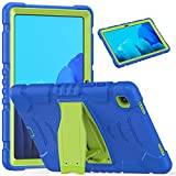 Case for Samsung Tab A7 10.4 2020, Case Cover with Pen Holder, Folding Hybrid PC Silicone Protective Case Cover for Samsung Galaxy Tab A7 T505/T500/T507