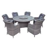 Monarch – 6 Person Dining Set