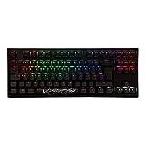 Ducky One2 TKL RGB Backlit Black Cherry MX Switch Mechanical Keyboard - UK Layout