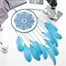 Wind Chime,indoor bell,Garden Wind Chime,Chime Outdoor,Craft White Goose Feathers Dream Catcher Wedding Decorations Decoration Ornament Gift Valentine's Day Gifts Wind Chimes (Color : Q) ( Color : B )