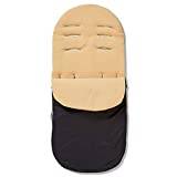 For Your Little One Footmuff/Cosy Toes Compatible with Tutti Bambini Koji - Sand