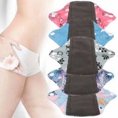 3pc sanitary pads reusable washable menstrual women cloth large maternity pad uk