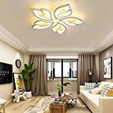Living Room Lamp Modern LED Ceiling Light Dimmable Flower Shape Design Ceiling lamp Metal Acrylic with Remote Control Flush Ceiling Chandelier Light Bedroom Dining Room Lamp Kitchen Island Lights L70