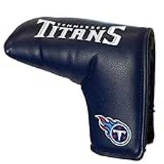 Team Golf NFL Tennessee Titans Tour Blade Putter Cover - Printed Team Golf NFL Tour Blade Putter Cover, Fits Most Blade Putters, Scotty Cameron, Taylormade, Odyssey, Titleist, Ping, Callaway