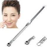 Silver Blackhead Comedone Cleaner Clean Remover Acne Blemish Pimple Extractor Tool Face Cleaning Care Needle Cleanser