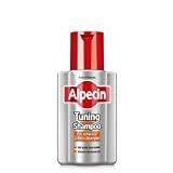 Alpecin Tuning Shampoo 200ml | Preserves Natural Hair Colour and Supports Natural Hair Growth | Dark Caffeine Shampoo to Cover Early Grey Hairs | Hair Care for Men Made in Germany