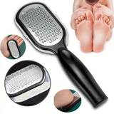 SHEIN Pc Professional Stainless Steel Foot File Callus Remover Scraper Pedicure Tools Dead Skin Remove For Heels Feet Care Product