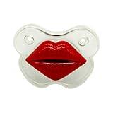TOYANDONA Baby Pacifier Infant Pacifier Chupetas De Bebe Red Lip Pacifier Soother Toy Pacifiers Toys Cute Baby Pacifier Lovey Appease Toy Silicone Pacifier Care Accessories Newborn