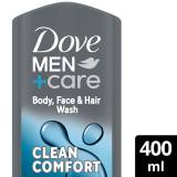 Dove Men + Care Clean Comfort Body Wash Shower Gel