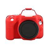 MDYH KKGH For Canon EOS 250D Soft Silicone Protective Case FFGYY (Color : Red)
