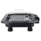 AMZOPDGS Smokeless Electric BBQ Grill Non-Stick Pan Stove Electric Griddle Barbecue Temperature Control Household Outdoor Cooking