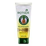 Biotiue Bio Pine Apple Oil Balancing Face Wash for Oily Skin Types, 100ml