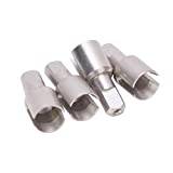 RC Differential Cups, 4Pcs 1:14 Scale Metal Remote Control Vehicle Differential Cups RC Truck Spare Parts for WLtoys 144001 1/14 RC Accessories Replacement (Metal )