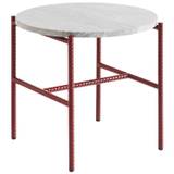 Rebar Side Table Ø45 cm, Barn Red