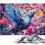 bluebird and blooms Jigsaw Puzzles Jigsaws 1000 Pieces for Adults Cardboard puzzles gift for ages 12 plus family puzzle game birthday gifts 1000pcs（26x38cm）