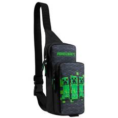 Minecraft Boys Crossbody Bag with Adjustable Strap - Gamer Gifts