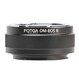 FOTGA OM-EOSR Lens Mount Adapter Ring for Olympus OM Lens to R3 R5 R5C R6 Mark II R7 R8 R10 R50 R100 RP Camera, Compatible with Canon EOS R Mount Series Mirrorless Camera