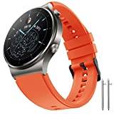 Huawei Watch GT2 Pro Strap, 22mm Silicone Replacement Watchband for Huawei Watch GT2 Pro/Huawei Watch GT Active/Huawei Watch GT 2 46mm/GT 2e/Gear S3/Galaxy Watch 3 45mm/Galaxy Watch 46mm